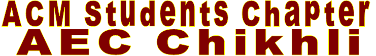 ACM Students Chapter AEC Chikhli 